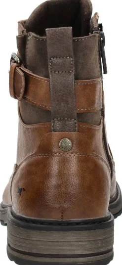 Mustang Veterschoenen Hoog Cognac New
