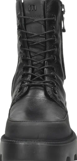 Mjus Veterschoenen Hoog Zwart Sale