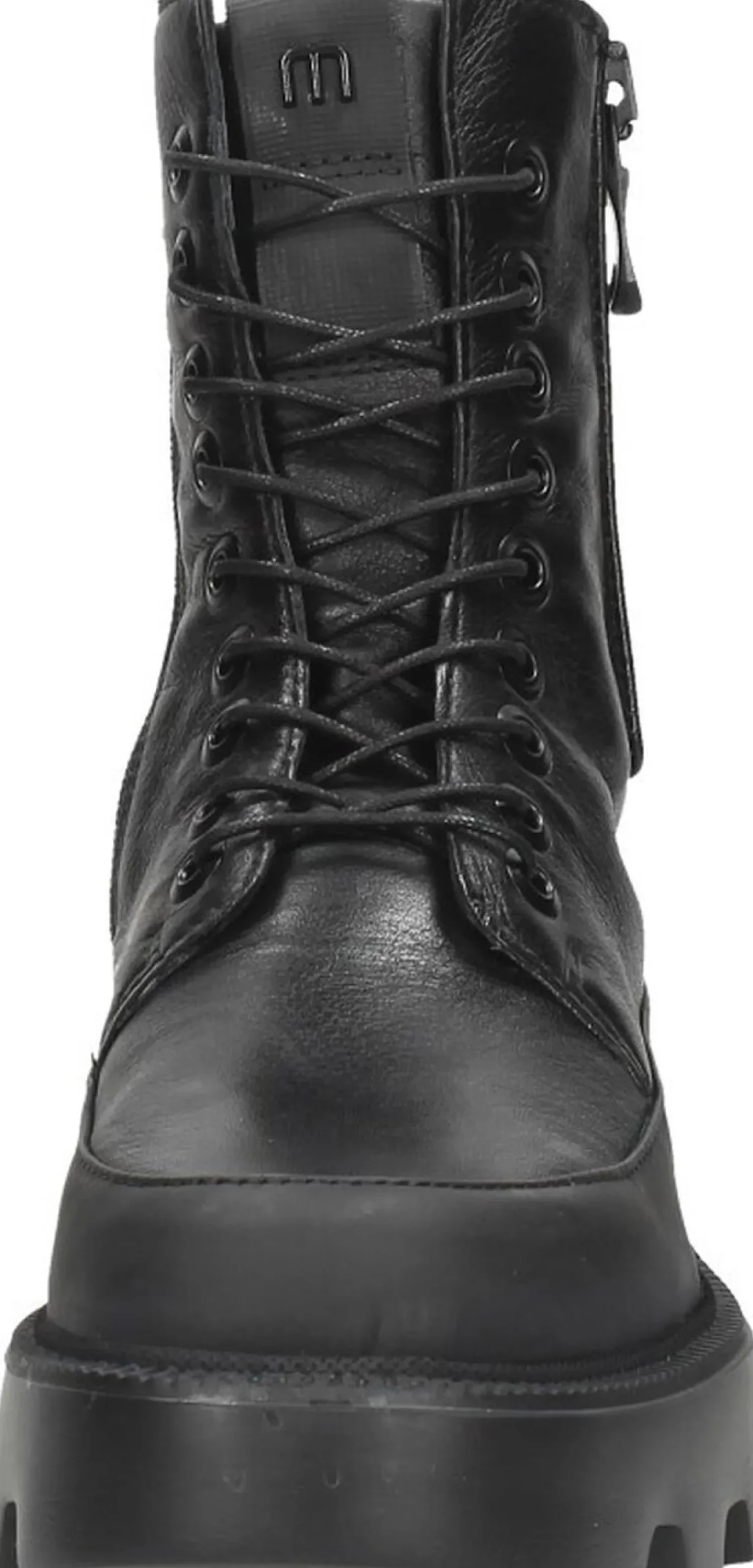 Mjus Veterschoenen Hoog Zwart Sale