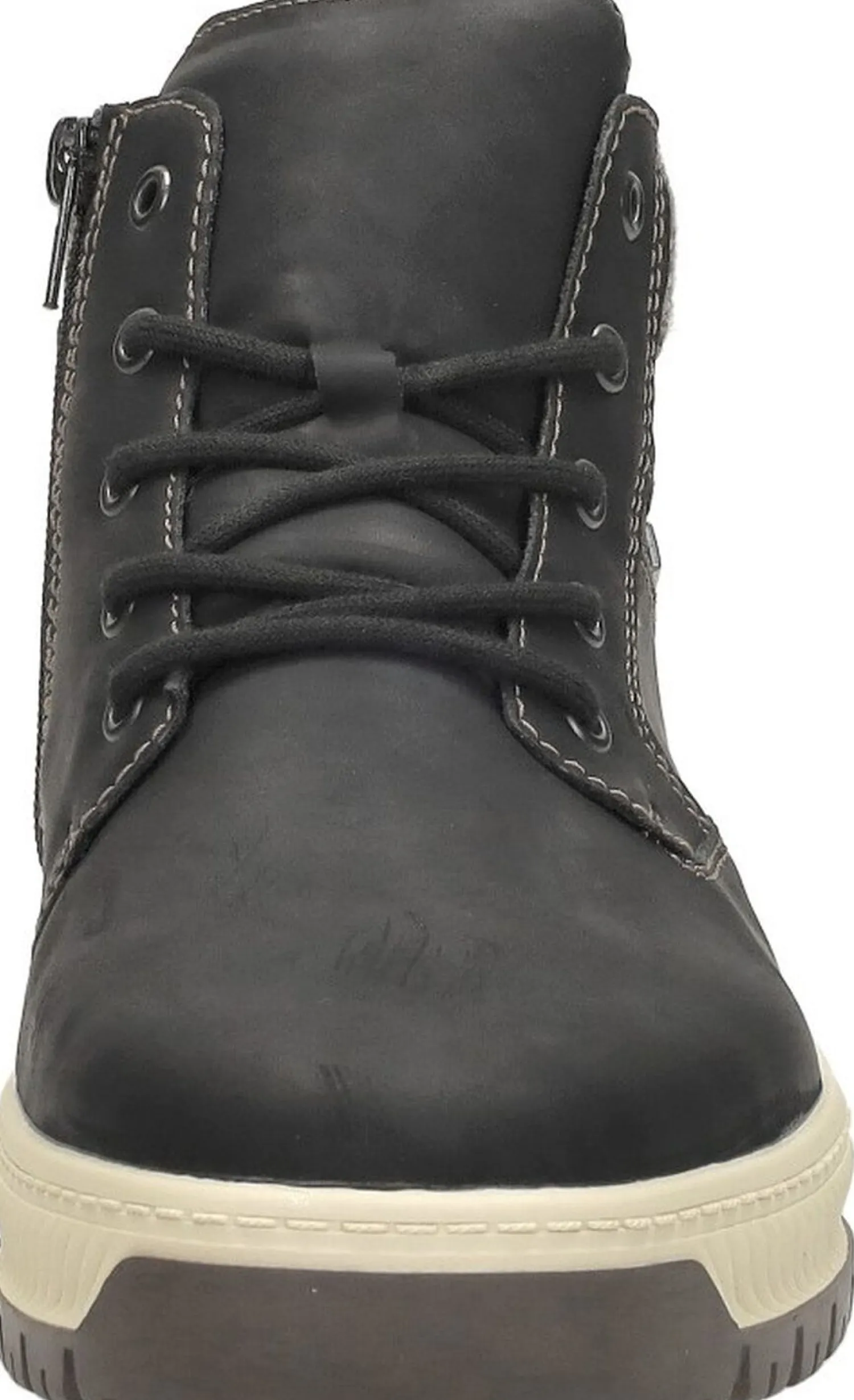 Rieker Veterschoenen Hoog Zwart Fashion