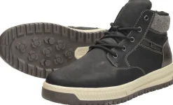 Rieker Veterschoenen Hoog Zwart Fashion