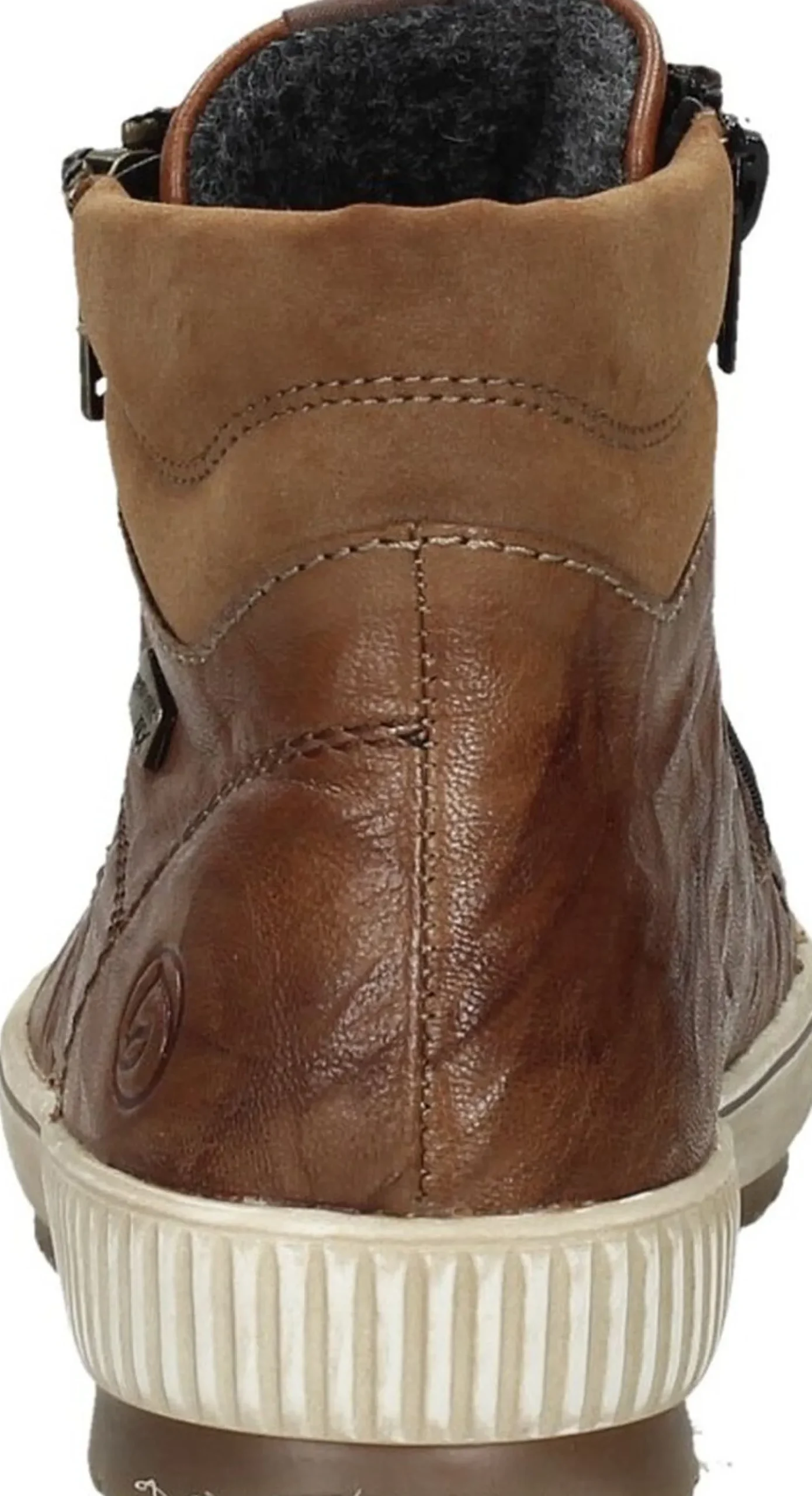 Remonte Veterschoenen Hoog Cognac Sale