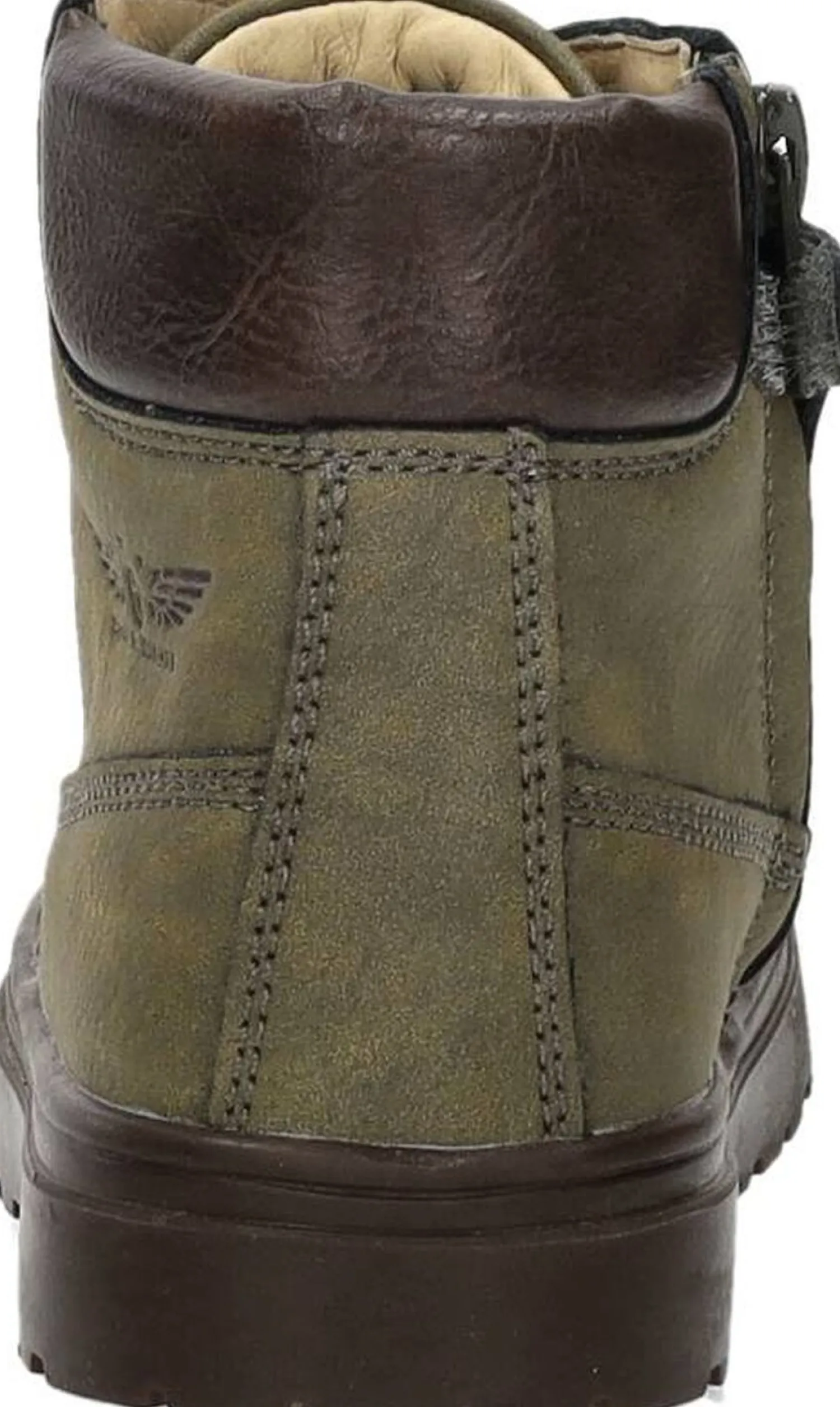 Shoesme Veterschoenen Hoog Groen Outlet