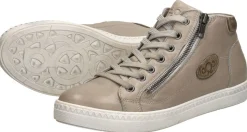 Aqa Veterschoenen Hoog Taupe Discount