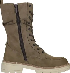 Mustang Veterschoenen Hoog Taupe Online