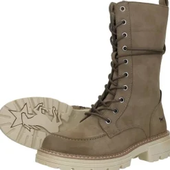 Mustang Veterschoenen Hoog Taupe Online