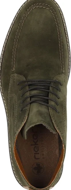 Rieker Veterschoenen Hoog Groen Fashion