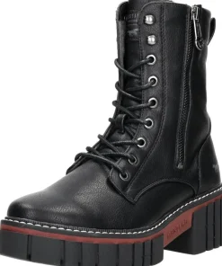 Mustang Veterschoenen Hoog Zwart Best