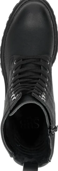 Sub55 Veterschoenen Hoog Zwart Discount