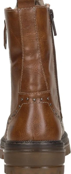 Mustang Veterschoenen Hoog Cognac New