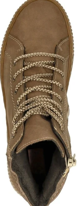 Rieker Veterschoenen Hoog Taupe Online