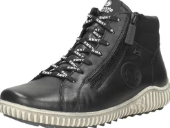 Remonte Veterschoenen Hoog Zwart Hot