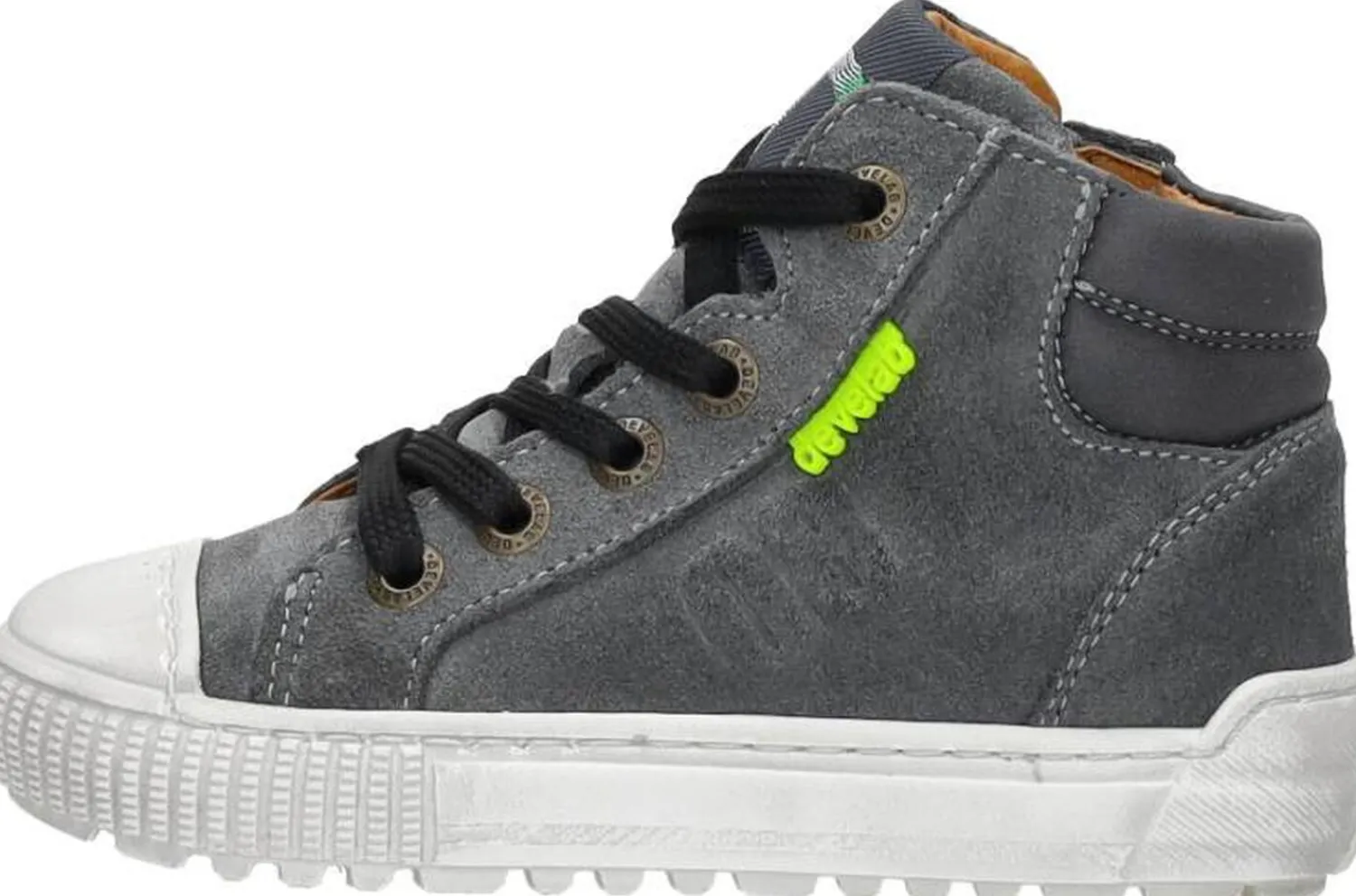 Develab Veterschoenen Hoog Donkergrijs Discount