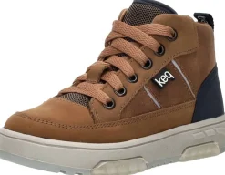Keq Veterschoenen Hoog Cognac Online