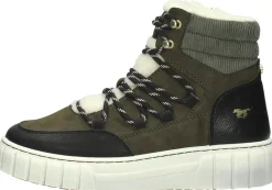 Mustang Veterschoenen Hoog Groen Clearance
