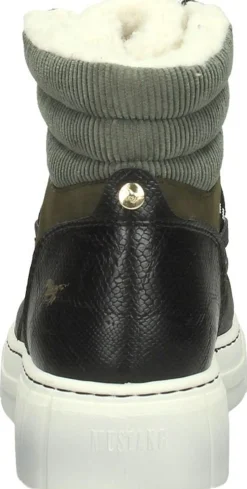 Mustang Veterschoenen Hoog Groen Clearance