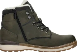 Mustang Veterschoenen Hoog Groen New