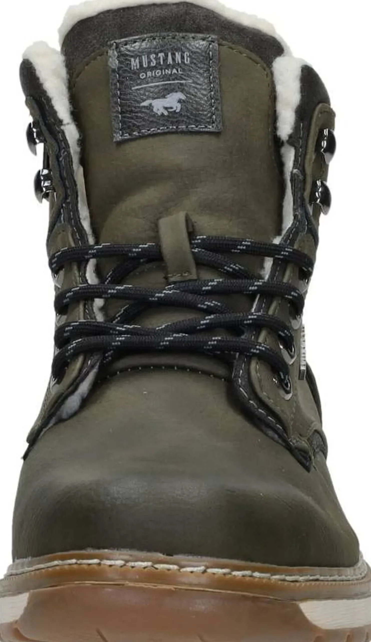 Mustang Veterschoenen Hoog Groen New