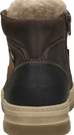 Rieker Veterschoenen Hoog Donkerbruin Clearance