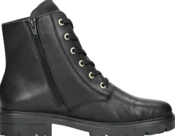 Rieker Veterschoenen Hoog Zwart Fashion