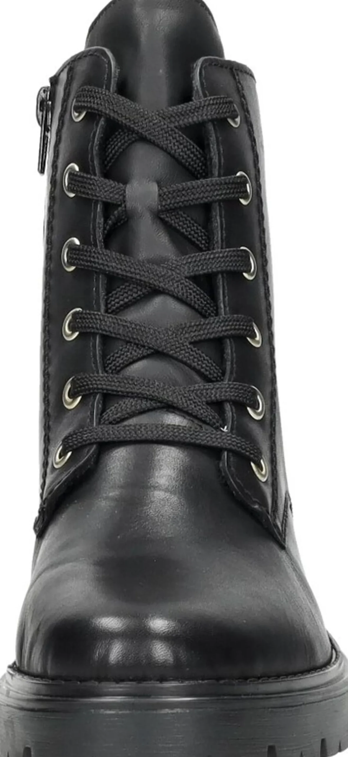 Rieker Veterschoenen Hoog Zwart Fashion