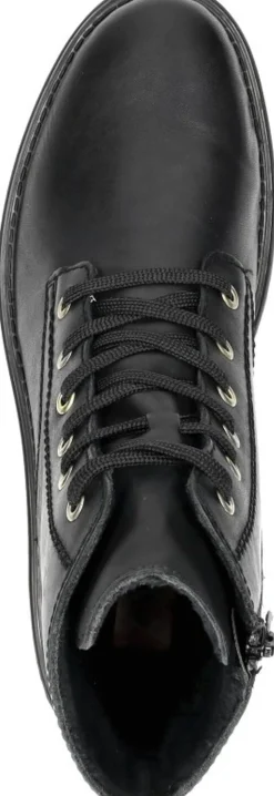 Rieker Veterschoenen Hoog Zwart Fashion