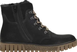 Rieker Veterschoenen Hoog Zwart Online