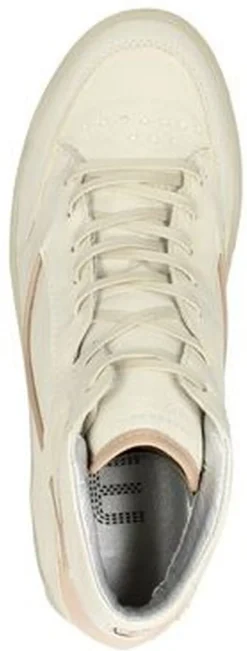 Mjus Veterschoenen Hoog Gebroken wit Best
