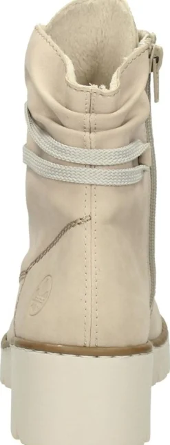 Rieker Veterschoenen Hoog Beige Outlet