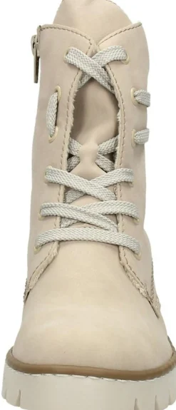 Rieker Veterschoenen Hoog Beige Outlet