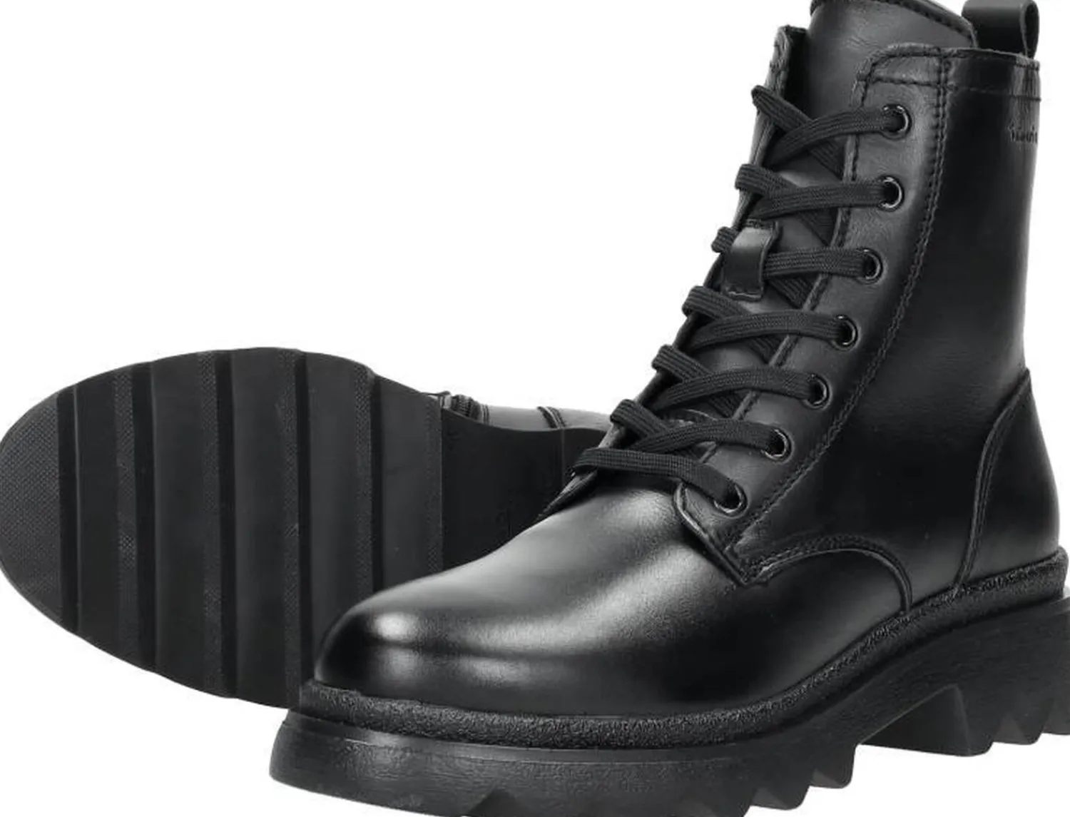 Tamaris Veterschoenen Hoog Zwart Fashion