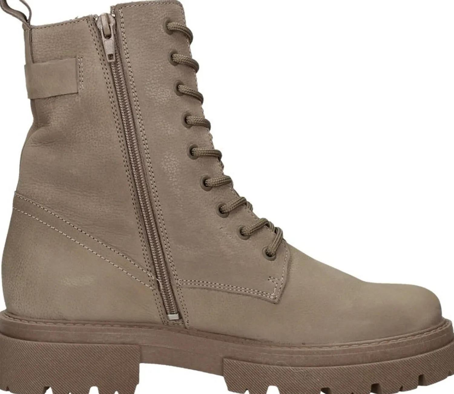 Sub55 Veterschoenen Hoog Taupe New