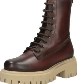 Tamaris Veterschoenen Hoog Donkerbruin Sale