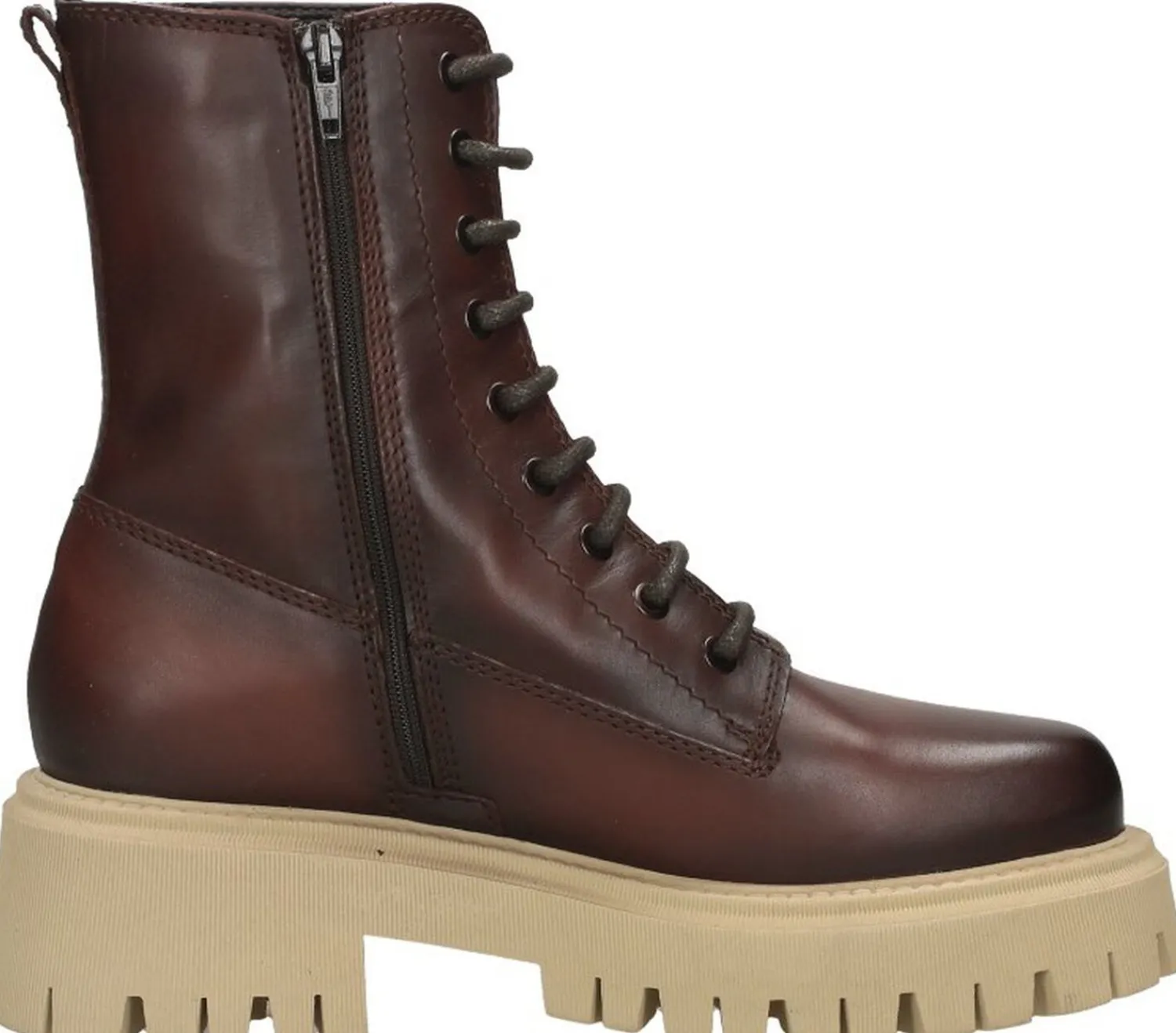 Tamaris Veterschoenen Hoog Donkerbruin Sale