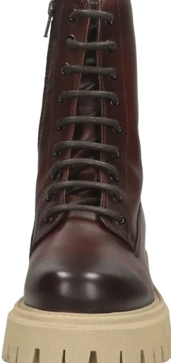 Tamaris Veterschoenen Hoog Donkerbruin Sale