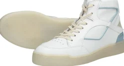 Mjus Veterschoenen Hoog Wit Best
