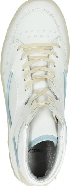 Mjus Veterschoenen Hoog Wit Best