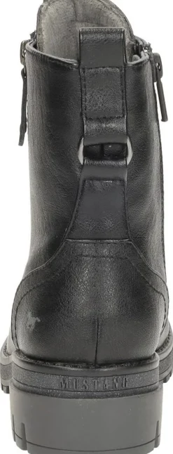 Mustang Veterschoenen Hoog Zwart Clearance