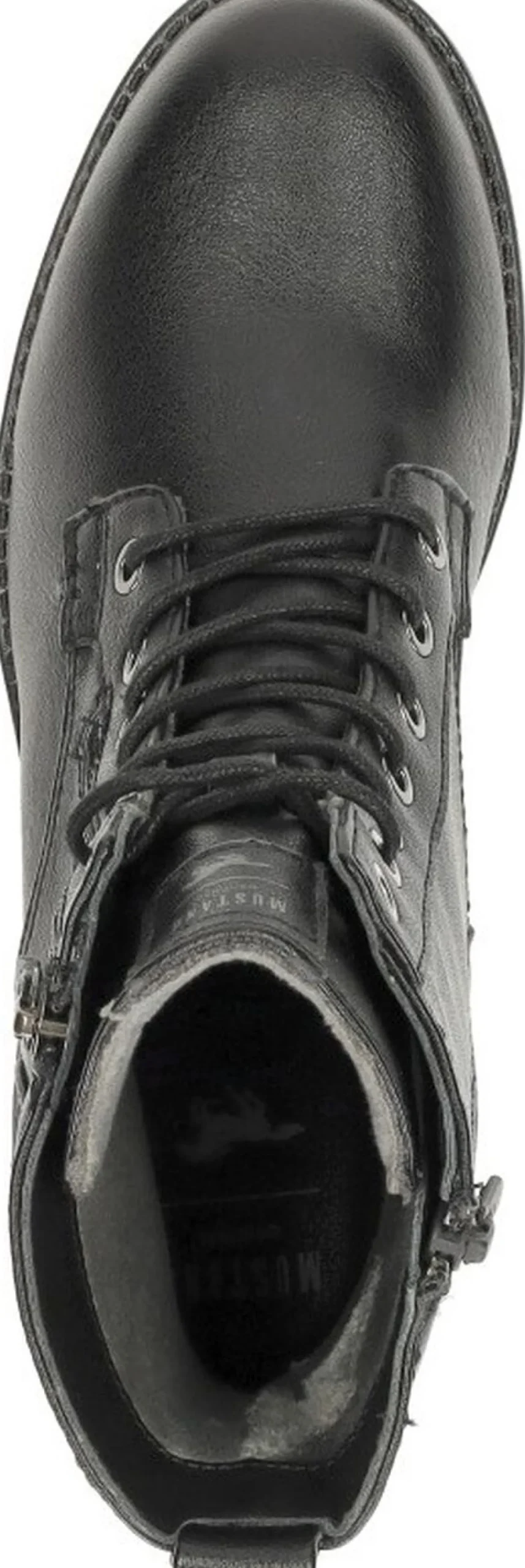 Mustang Veterschoenen Hoog Zwart Clearance