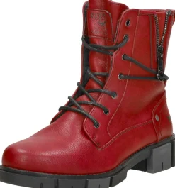 Mustang Veterschoenen Hoog Rood Outlet