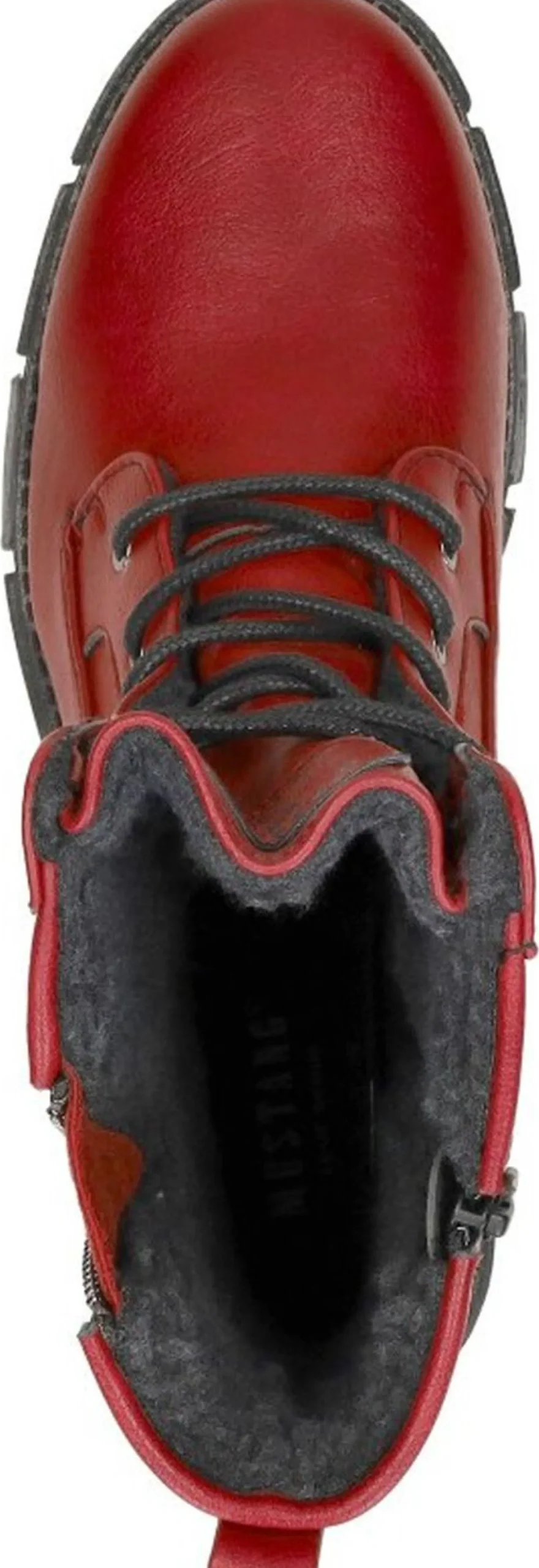 Mustang Veterschoenen Hoog Rood Outlet