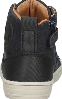 Keq Veterschoenen Hoog Blauw Hot