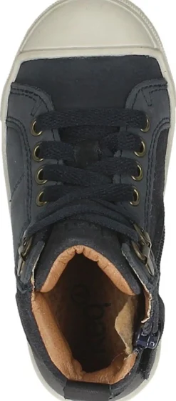 Keq Veterschoenen Hoog Blauw Hot