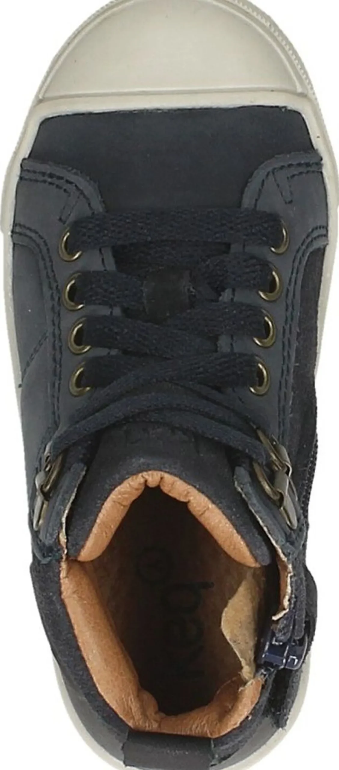 Keq Veterschoenen Hoog Blauw Hot