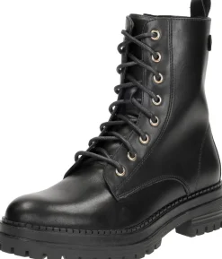 Sub55 Veterschoenen Hoog Zwart Discount