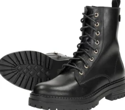 Sub55 Veterschoenen Hoog Zwart Discount