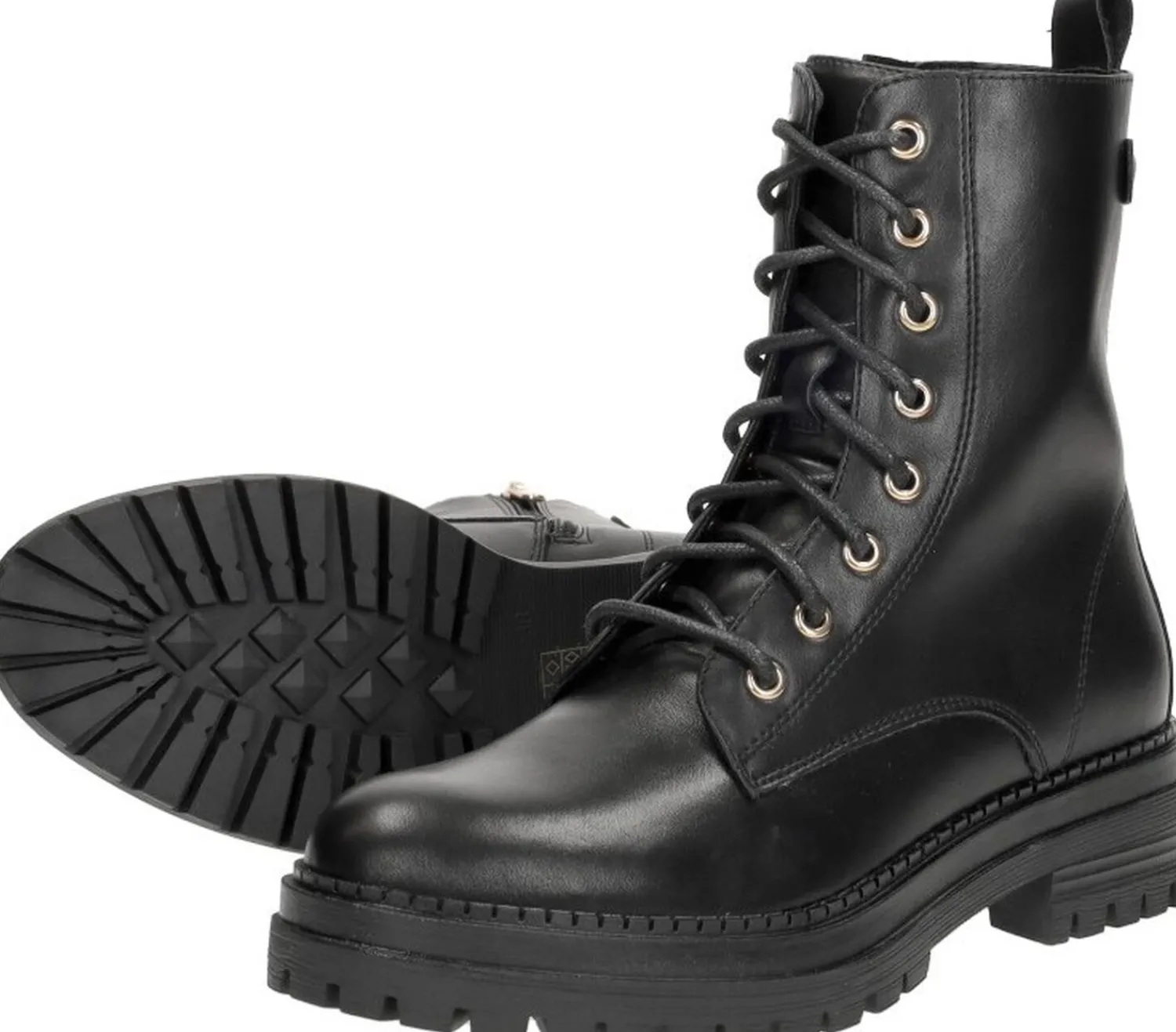 Sub55 Veterschoenen Hoog Zwart Discount