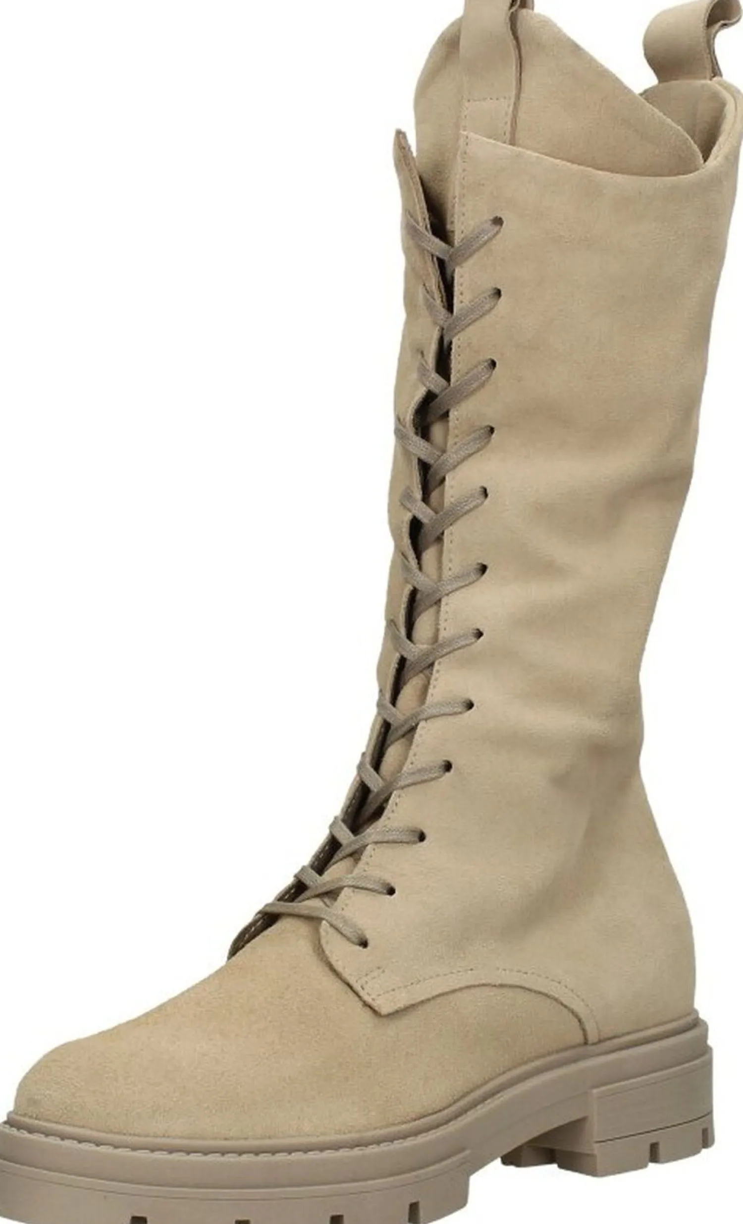 Mjus Veterschoenen Hoog Beige Outlet