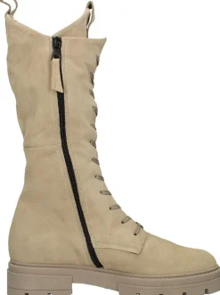 Mjus Veterschoenen Hoog Beige Outlet