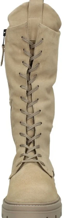 Mjus Veterschoenen Hoog Beige Outlet
